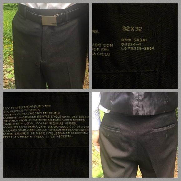 🛍️#2187 EUC J. Ferrar Modern Fit Men’s 3 Piece Black Suit - Picture 16 of 16